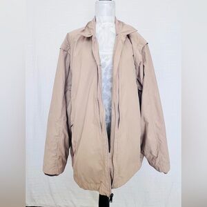 Scottevest Tan Convertible TEC Jacket to Vest w/11+ pockets Sz XXXL